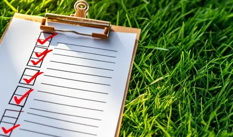 lawn checklist